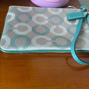 Small Coach Wristlet